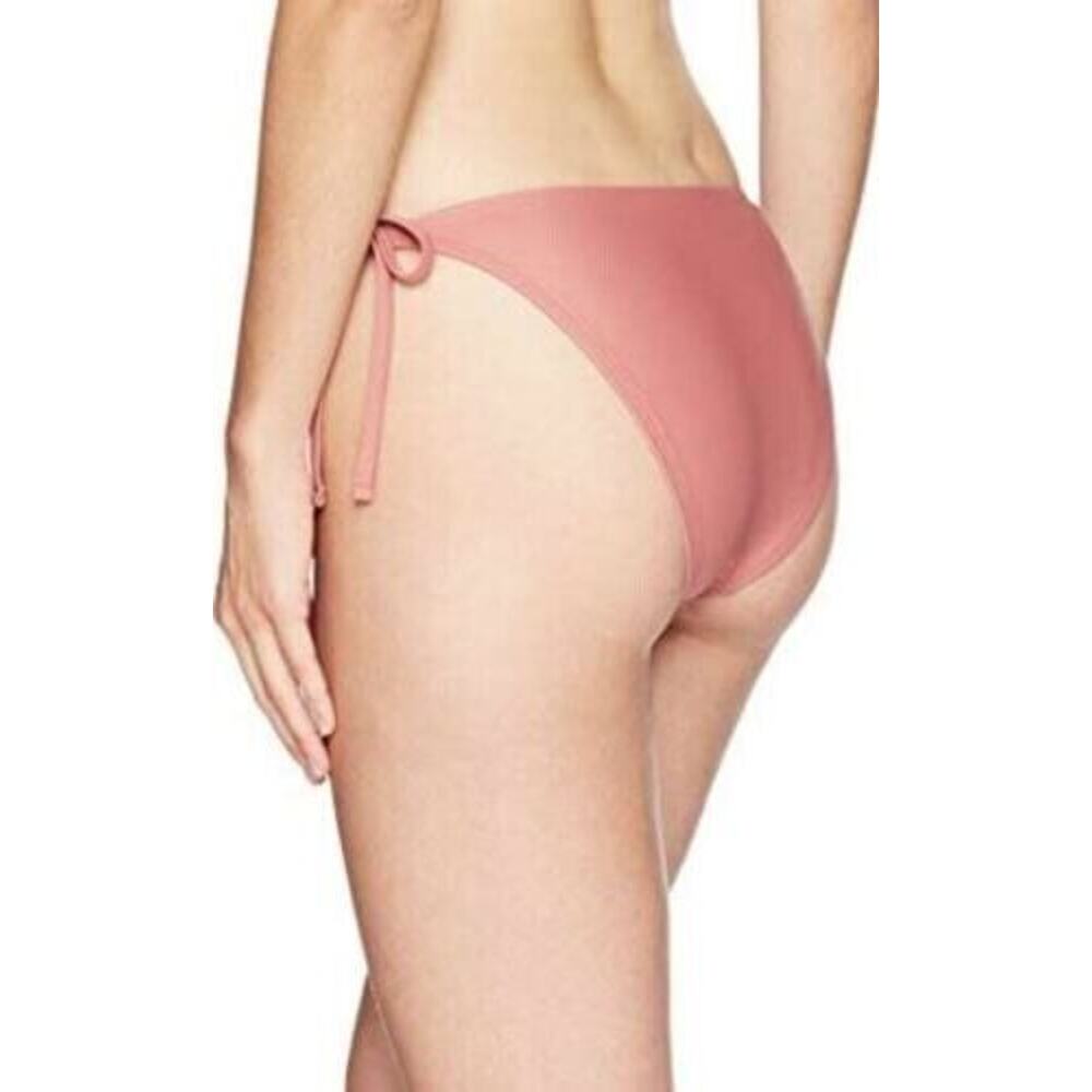 Mae Swimwear Women's Lara‎ Lace Side Tie Bikini Bottom Medium Bronze